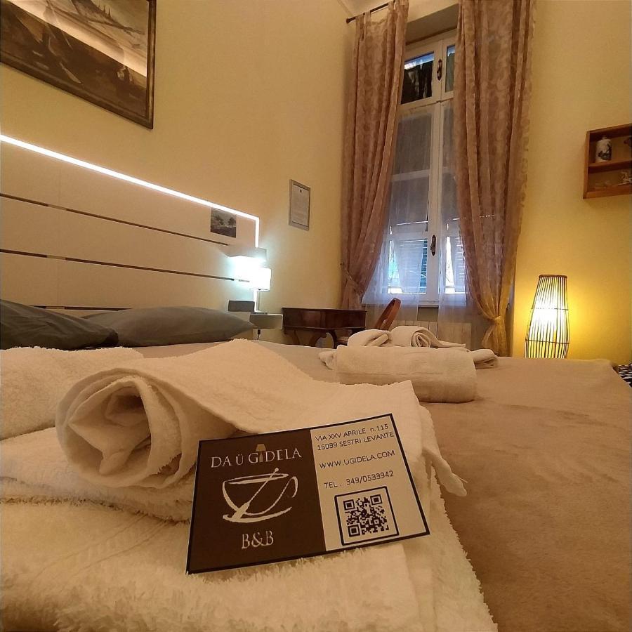 Bed and Breakfast Da U Gidela Сестри-Леванте Экстерьер фото